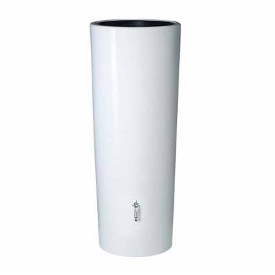 Récupérateur d'eau de pluie 2 en 1 Color 350L avec bac à fleur - Blanc - Garantia - 5579 - 4023122201311