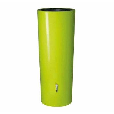 Récupérateur d'eau de pluie 2 en 1 Color 350L avec bac à fleur - Vert - Garantia - 3981 - 4023122198864