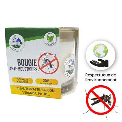 Bougie anti moustique exterieur et interieur - TER004 - 3760267060571