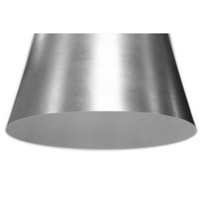 Suspension design en métal acier gris chromé D40 cm COROLA L - - 23522 - 3662275042825
