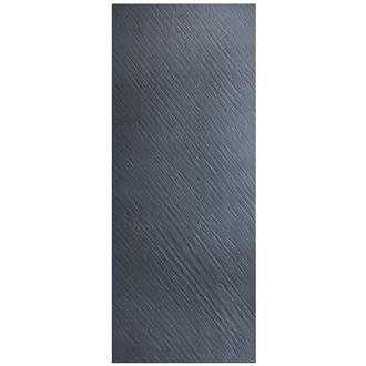 Panneau d'habillage de douche en résine imitation pierre naturelle - gris ardoise - 250 x 100 cm