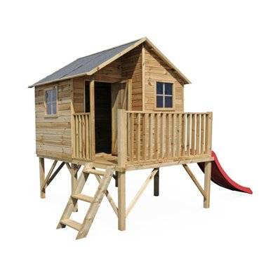 Maisonnette enfant en bois Kangourou 2,6 m2 JARDIPOLYS