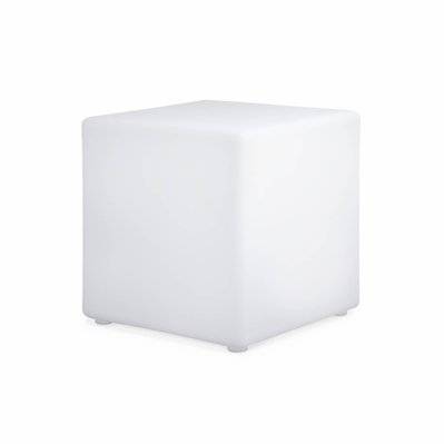 Cube LED 40cm - Cube décoratif lumineux. 16 couleurs. 40cm. rechargeable. télécommande - 3760216535570 - 3760216535570