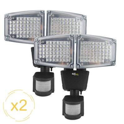 Projecteur solaire LED EZIlight® Solar pro 2 - Pack de 2 lampes - 3760190146045 - 3760190146045