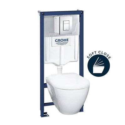 Pack bati WC Grohe Solido compact - 3052351462508 - 3052351462508