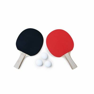 Lot de 2 raquettes et 3 balles pour table de Ping-Pong - 3760247264005 - 3760247264005