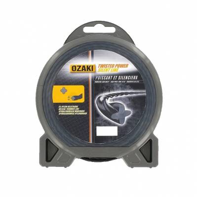 Bobine de fil nylon hélicoïdal Ozaki Premium - L46m - Ø3,3mm - 1512726 - 3582321395234
