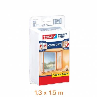 Moustiquaire "Comfort" pour fenêtres - Blanc - 1,3 m x 1,5 m - 55343-00020-00 - 4042448857460