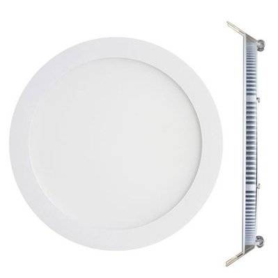 Spot Encastrable LED 12W Rond Extra-Plat Blanc Froid 6000K - 496 - 7061112025100