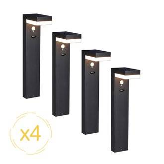 Lampes solaires EZIlight® Solar way xl - Pack de 4 lampes