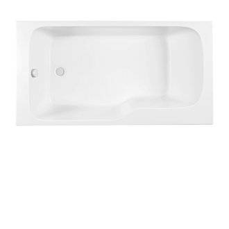 Baignoire bain douche JACOB DELAFON Malice, version gauche | Blanc brillant 170 x 90