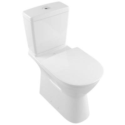 WC à poser sortie verticale VILLEROY ET BOCH O.novo + abattant - 5661V101 - 4051202081539