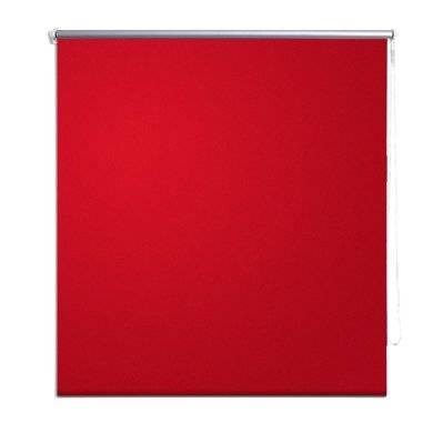 Store enrouleur rouge occultant 120 x 230 cm fenêtre rideau pare-vue volet roulant 4102058 - 4102058 - 3000527422092