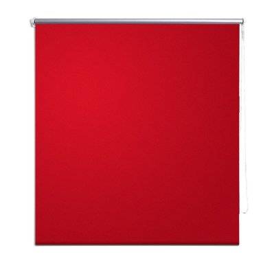 Store enrouleur rouge occultant 80 x 230 cm fenêtre rideau pare-vue volet roulant 4102042 - 4102042 - 3000526310239