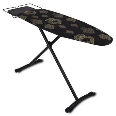 Table à repasser UTAH Noir Acier 125x41cm - BAT-FASTPRO - 3760093548724