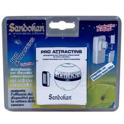 Attractif anti-nuisibles pour lampe Sandokan - 11237 - 8007382073563