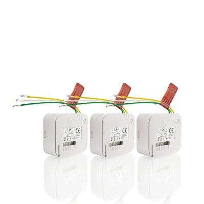 3 Micro-récepteurs ON/OFF pour éclairage - Technologie RTS - 1870865 - 3660849589028