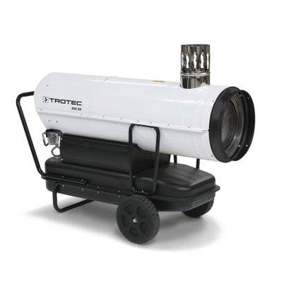 TROTEC Canon à chaleur fioul indirect 50 kW IDE 50 - Brico Privé