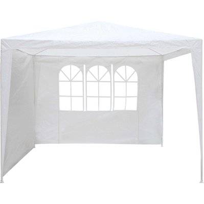Toile blanche de remplacement pour tente de réception - Cloison de gazebo - 1.9 x 2.9 m - 103020 - 3700746479135