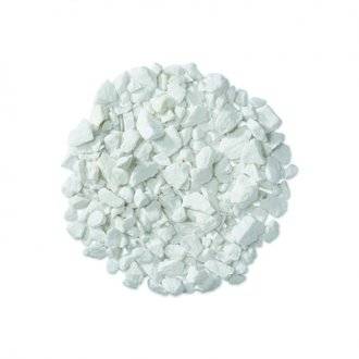 Gravier blanc concassé marbre 8/20 mm - Sac 25 kg - Blanc