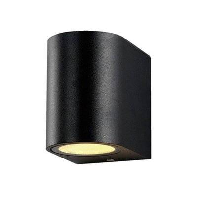 Applique Murale Noire LED IP44 pour Ampoules GU10 - SILAMP - 7431 - 7426924044389