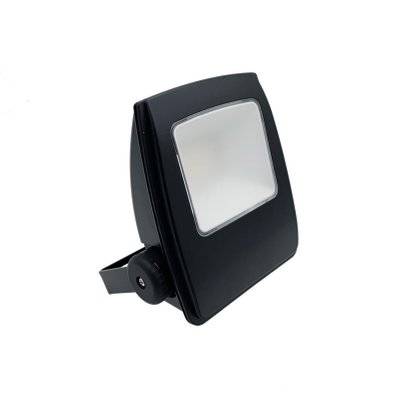 Projecteur LED Extérieur 15W IP65 Noir - Blanc Neutre 4000K - 5500K - SILAMP - FL6-15W_CW - 7426924045270