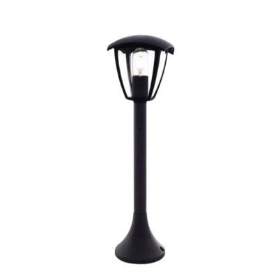 Lanterne Extérieure Noire mate 60cm pour Ampoule E27 - SILAMP - 9309 - 7426924045973