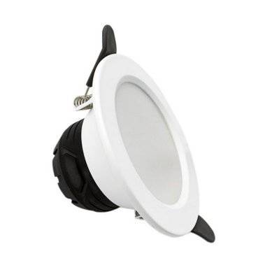 Spot LED Encastrable 6W Rond BLANC - Blanc Froid 6000K - 8000K - SILAMP - FI49-6W_WH - 7426924043047