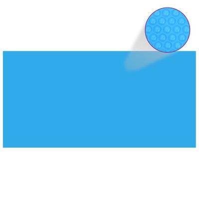 vidaXL Couverture de piscine Bleu 975 x 488 cm PE - 92151 - 8719883746203