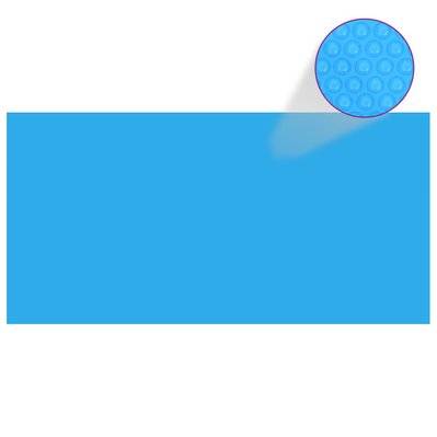 vidaXL Couverture de piscine Bleu 488 x 244 cm PE - 92150 - 8719883746197