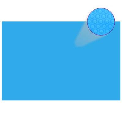 vidaXL Couverture de piscine rectangulaire 600x400 cm PE Bleu - 92959 - 8720286139882