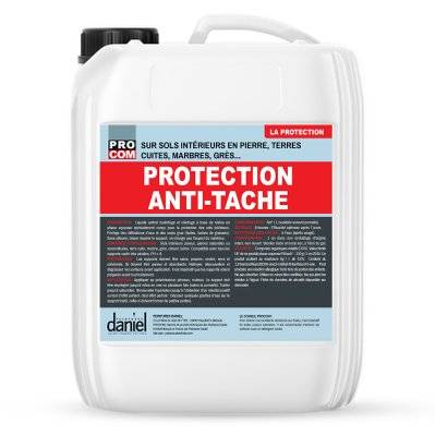 Protection anti-tache, hydrofuge, oléofuge, terrasses, sols intérieurs, extérieurs PROCOM 5 litres Incolore - 34_66 - 3700070100279