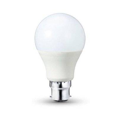 Ampoule LED B22 9W 220V A60 180° - Blanc Froid 6000K - 8000K - SILAMP - 1918-B22-9W_WH - 7426924045928