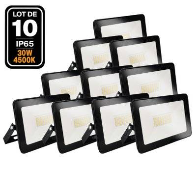 10 Projecteur LED 30W Ipad Blanc neutre 4000K Haute Luminosité - 1933 - 7061113581995