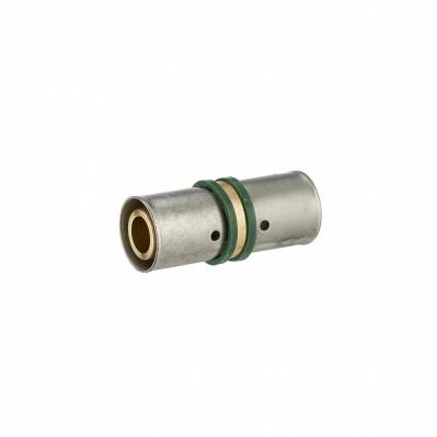Jonction égale à sertir pour tube PER - Ø 12 mm - 3342978032414 - 3342978032414