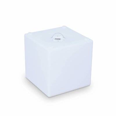 Cube LED 40cm – Cube décoratif lumineux. 40x40cm. blanc chaud. commande à distance - 3760287189931 - 3760287189931