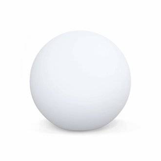 Boule LED 50cm – Sphère décorative lumineuse. Ø50cm. blanc chaud. commande à distance
