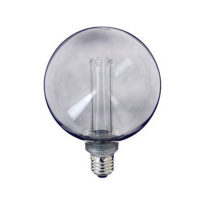 Ampoule LED Globe hologramme - E27 - 4 W - blanc chaud - verre fumé - 3700619425160 - 3700619425160