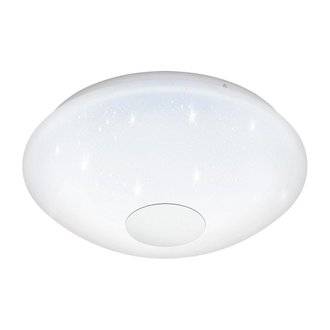 Plafonnier LED Voltago - Ø 29,5 x 9,5 cm - blanc