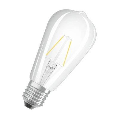 Ampoule LED Edison à filament - E27 - 2,8 W - blanc chaud - 4052899962088 - 4052899962088