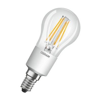 Ampoule LED dimmable sphérique à filament - E14 - 4,5 W - blanc chaud - 4052899961845 - 4052899961845