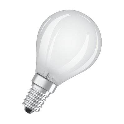 Ampoule LED sphérique dépolie - E14 - 4 W - blanc froid - 4058075808867 - 4058075808867