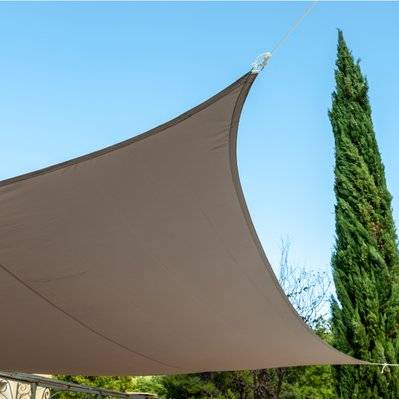 Voile d'ombrage taupe WERKA PRO 5 x 5 m 5 x 5 m - 11124 - 3700723411240