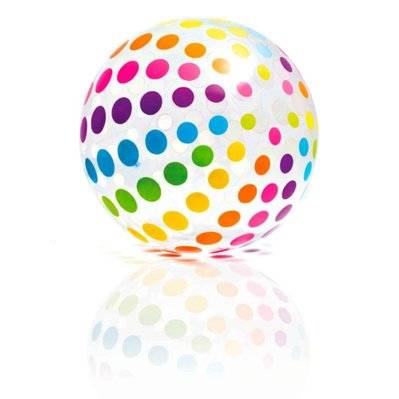 Ballon gonflable géant INTEX diam.107 CM - 1005 - 6941057402147