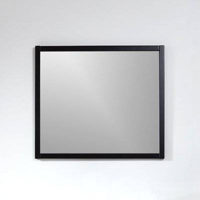Miroir rectangulaire SMART 80x70cm avec cadre noir mat - NEO-800-MIR - 3760282665553