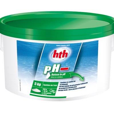 pH moins micro-billes 5 kg - HTH - 4338 - 3521686000544