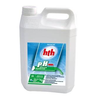 pH moins liquide 5 L - HTH