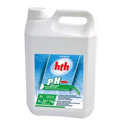 pH moins liquide 5 L - HTH - 30240 - 3521686006195