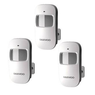 DAEWOO Pack 3 détecteurs de mouvement WMS501