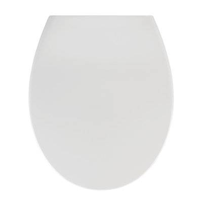 Abattant WC Easy-Close - Abaissement automatique - Duroplast - Blanc - 385445 - 3665549019998